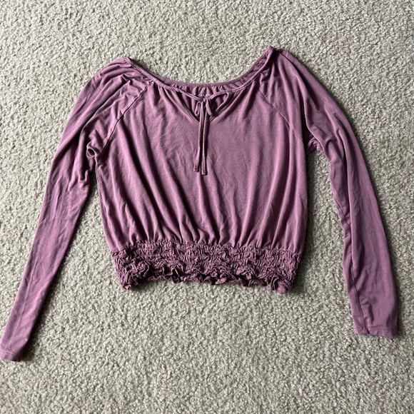 pink american eagle blouse - Picture 1 of 3